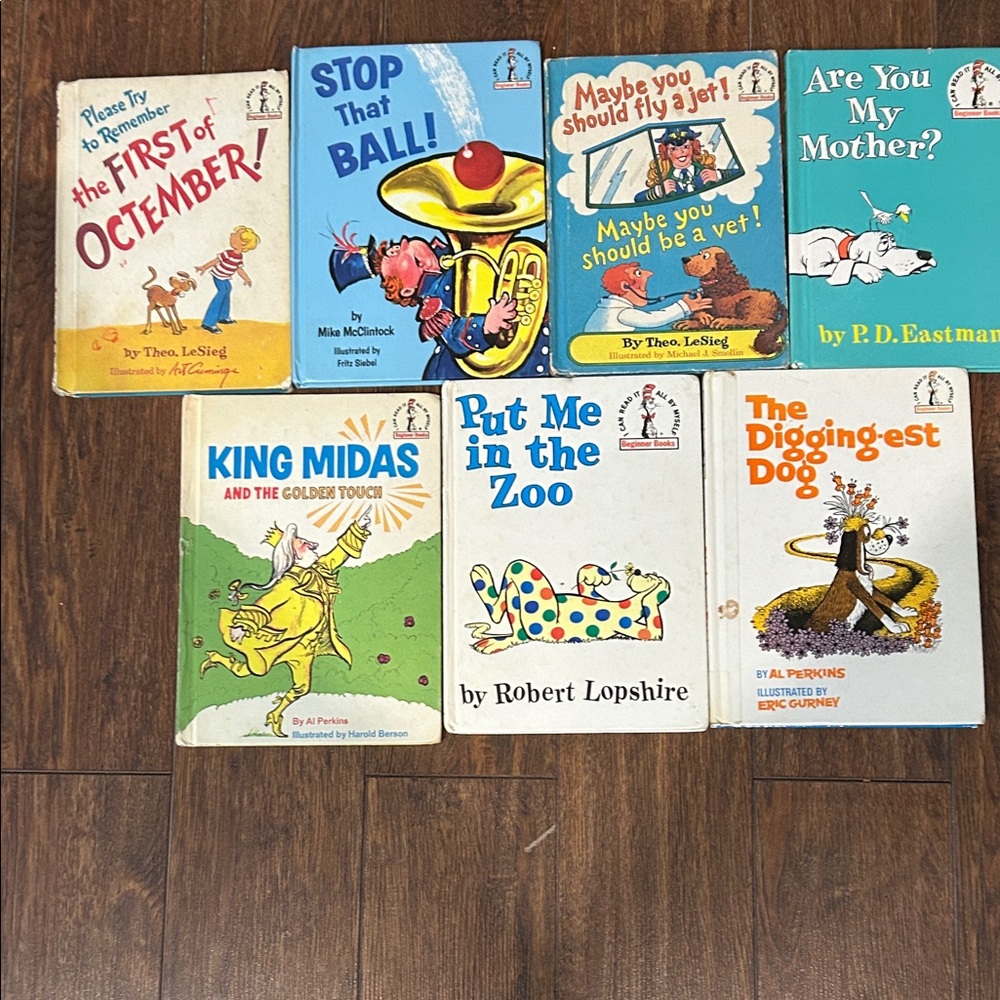 Colorful Children's Book Set by Various Authors
